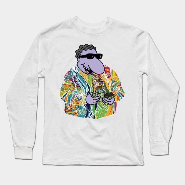 The Notorious D.I.N.K Long Sleeve T-Shirt by cabelomaluco